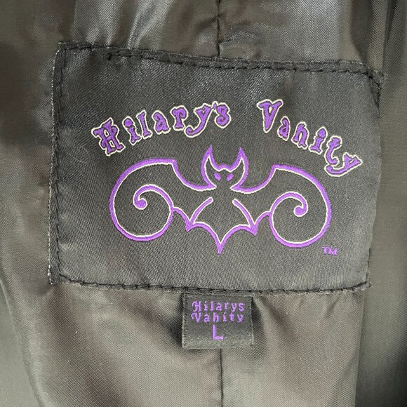 HIlary's Vanity Leather Wing Coat - Large - Picture 7 of 12